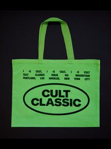 Green I <3 CULT Tote