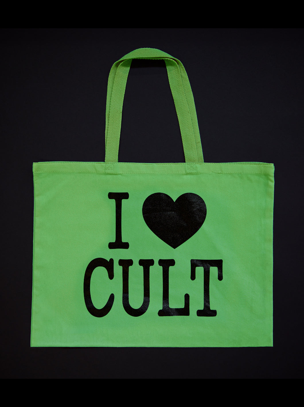 Green I <3 CULT Tote